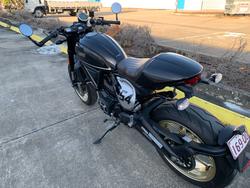 2017 DUCATI SCRAMBLER CAFE RACER White