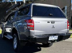 2018 Mitsubishi Triton GLX+ MQ MY18 4X4 Dual Range Sterling Silver