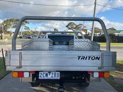 2014 Mitsubishi Triton GLX-R Warrior MN MY15 4X4 Dual Range Cool Silver