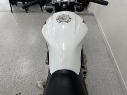 2009 Honda CB400 WHITE