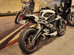 2018 Triumph Street Triple R 765 Street Triple White