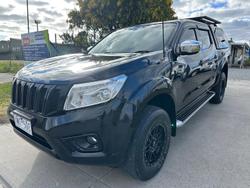2015 Nissan Navara ST D23 4X4 Dual Range Cosmic Black