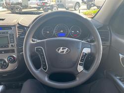 2011 Hyundai Santa Fe SLX CM MY11 4X4 On Demand Vanilla White