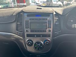 2011 Hyundai Santa Fe SLX CM MY11 4X4 On Demand Vanilla White