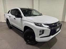 2022 Mitsubishi Triton GSR MR MY22 4X4 Dual Range White Diamond with Black Roof