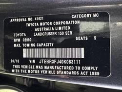 2017 Toyota
                Landcruiser Prado GX