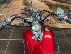 2010 Yamaha XVS650A V-STAR CLASSIC RED