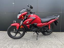 2022 Honda CB125F (CBF125) CB Red