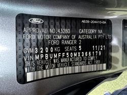 2021 Ford
Ranger XLS