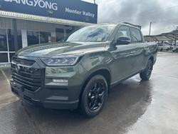 2025 KGM Musso Ultimate Luxury Q261 MY26 4X4 Dual Range Amazonia Green
