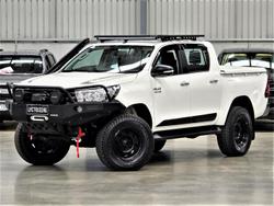 2016 Toyota Hilux SR GUN126R 4X4 Dual Range Glacier White