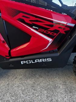 2025 POLARIS 2025 Polaris 200CC RZR 200 ATV INDY RED
