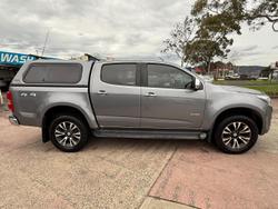 2017 Holden Colorado LTZ RG MY18 4X4 Dual Range Satin Steel Grey