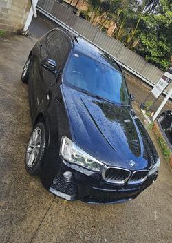 2017 BMW X3 xDrive20i F25 LCI 4X4 Constant Black Sapphire
