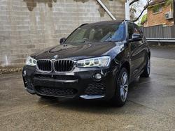 2017 BMW X3 xDrive20i F25 LCI 4X4 Constant Black Sapphire