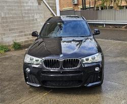 2017 BMW X3 xDrive20i F25 LCI 4X4 Constant Black Sapphire