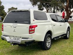 2016 Mitsubishi Triton GLS MQ MY16 4X4 Dual Range White