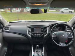 2016 Mitsubishi Triton GLS MQ MY16 4X4 Dual Range White