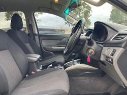 2016 Mitsubishi Triton GLS MQ MY16 4X4 Dual Range White