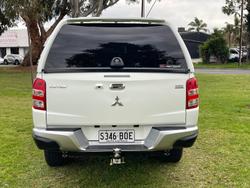2016 Mitsubishi Triton GLS MQ MY16 4X4 Dual Range White