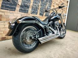2013 HARLEY-DAVIDSON FAT BOY 103 (FLSTF) ROAD BLACK