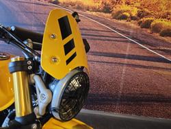 2025 Triumph Scrambler 400 XC Scrambler Yellow