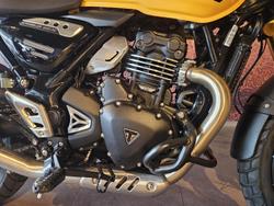 2025 Triumph Scrambler 400 XC Scrambler Yellow