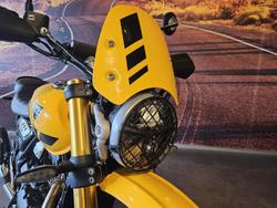 2025 Triumph Scrambler 400 XC Scrambler Yellow