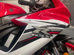 2012 Suzuki GSX-R600 White