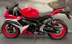 2012 Suzuki GSX-R600 White