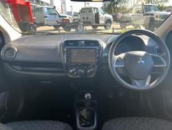 2021 Mitsubishi Mirage ES LB MY22 Cyber Blue