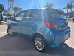2021 Mitsubishi Mirage ES LB MY22 Cyber Blue