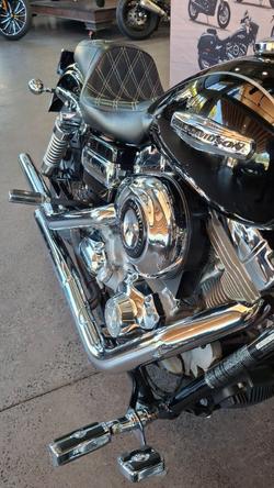 2008 Harley-davidson FXDC DYNA SUPER GLIDE CUSTOM Black