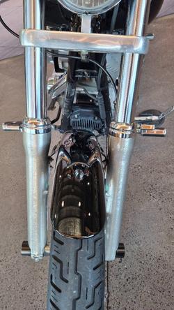 2008 Harley-davidson FXDC DYNA SUPER GLIDE CUSTOM Black