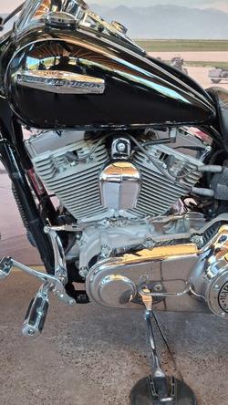 2008 Harley-davidson FXDC DYNA SUPER GLIDE CUSTOM Black
