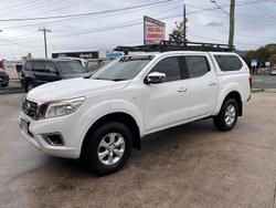 2018 Nissan Navara ST D23 Series 3 4x2 Polar White