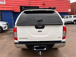 2018 Nissan Navara ST D23 Series 3 4x2 Polar White