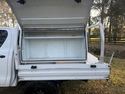 2018 Toyota Hilux SR GUN126R 4X4 Dual Range Glacier White
