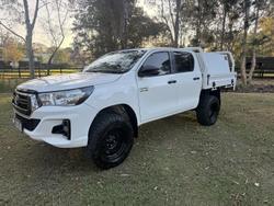2018 Toyota Hilux SR GUN126R 4X4 Dual Range Glacier White