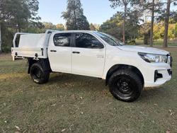 2018 Toyota Hilux SR GUN126R 4X4 Dual Range Glacier White