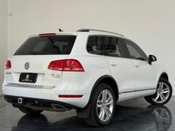 2013 Volkswagen Touareg V6 TDI 7P MY14 Four Wheel Drive Pure White