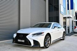 2020 Lexus LS 500 F Sport VXFA50R White Nova