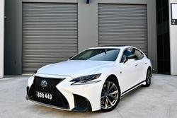 2020 Lexus LS 500 F Sport VXFA50R White Nova