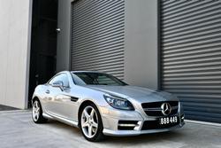 2013 Mercedes-Benz SLK-Class SLK250 R172 Galenite Silver