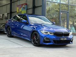 2022 BMW 3 Series 330i M Sport G20 M Portimao Blue