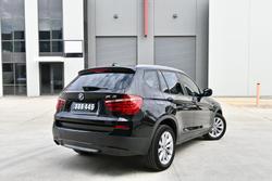 2012 BMW X3 xDrive20i F25 MY12.5 4X4 Constant Black