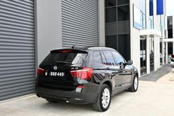 2012 BMW X3 xDrive20i F25 MY12.5 4X4 Constant Black