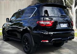 2020 Nissan Patrol Ti Y62 Series 5 MY20 4X4 Dual Range Black Obsidian
