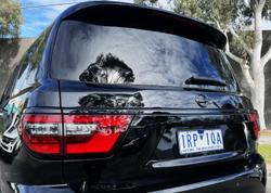 2020 Nissan Patrol Ti Y62 Series 5 MY20 4X4 Dual Range Black Obsidian