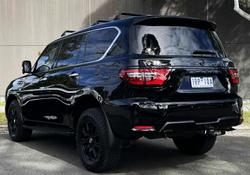 2020 Nissan Patrol Ti Y62 Series 5 MY20 4X4 Dual Range Black Obsidian